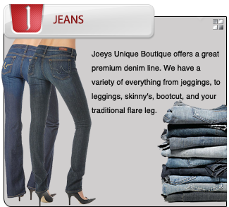 True Religon, Citizens of Hummanity, J Brand South Jesery